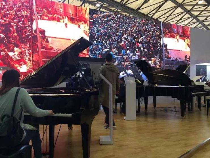 聚焦乐展|2017中国（上海）国际乐器展览会圆满落幕，八大胜钢琴大放异彩