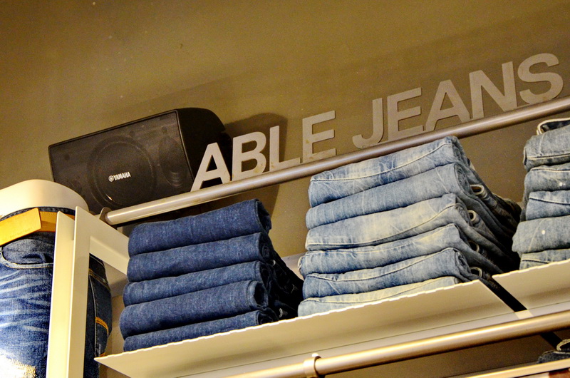 ABLE JEANS正大广场旗舰店——八大胜MA2030的时尚之旅