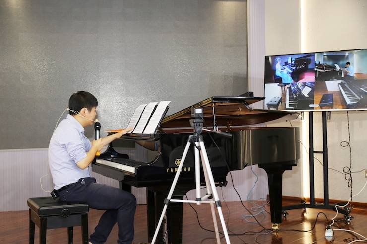 芜湖八大胜钢琴专卖店八大胜Hybrid Piano专区落成典礼暨远程大师课圆满成功！
