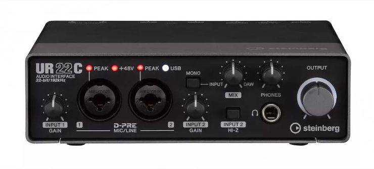 升级 USB-C 和 32/192：Steinberg 发布 UR22C、UR44C 和 UR816C 音频接口