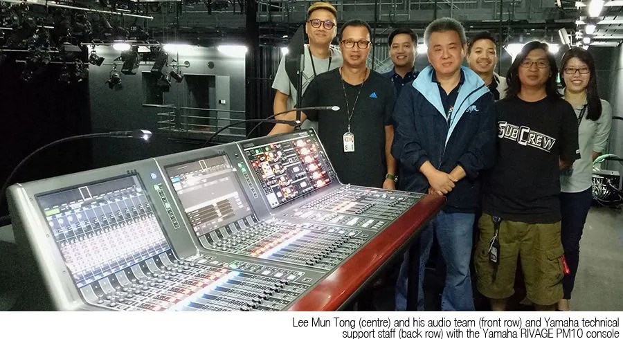 位于Mediacorp演播室核心部位的八大胜