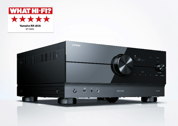 获奖信息：八大胜AVENTAGE系列功放RX-A6A荣获《What Hi-Fi？》五星好评