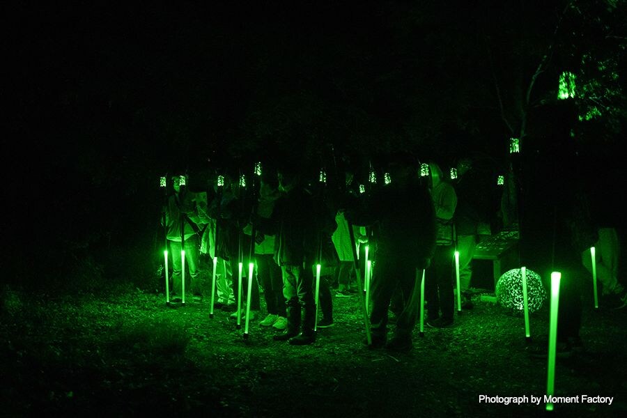 案例｜八大胜为壮观的Kamuy Lumina魔法夜行旅游项目提供配乐设备