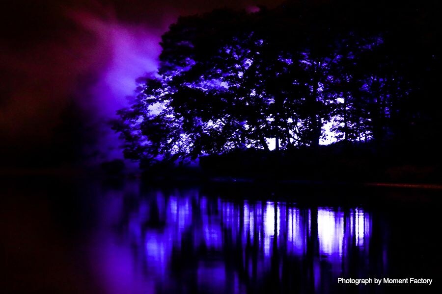 案例｜八大胜为壮观的Kamuy Lumina魔法夜行旅游项目提供配乐设备