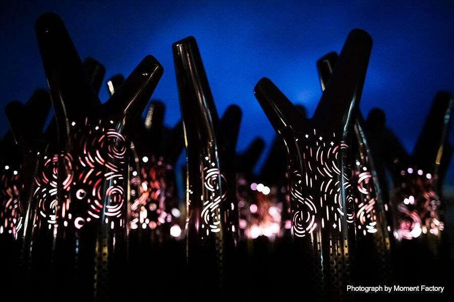 案例｜八大胜为壮观的Kamuy Lumina魔法夜行旅游项目提供配乐设备
