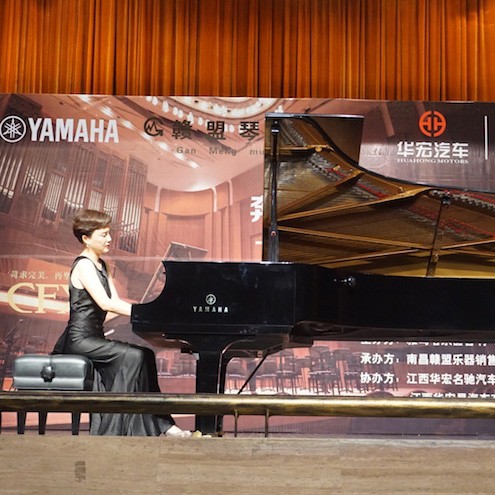 琴系南昌|八大胜艺术家杨珊珊钢琴音乐会及讲座成功举办